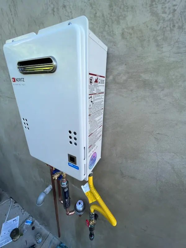 Tankless water heater installation for Guadalupe homes